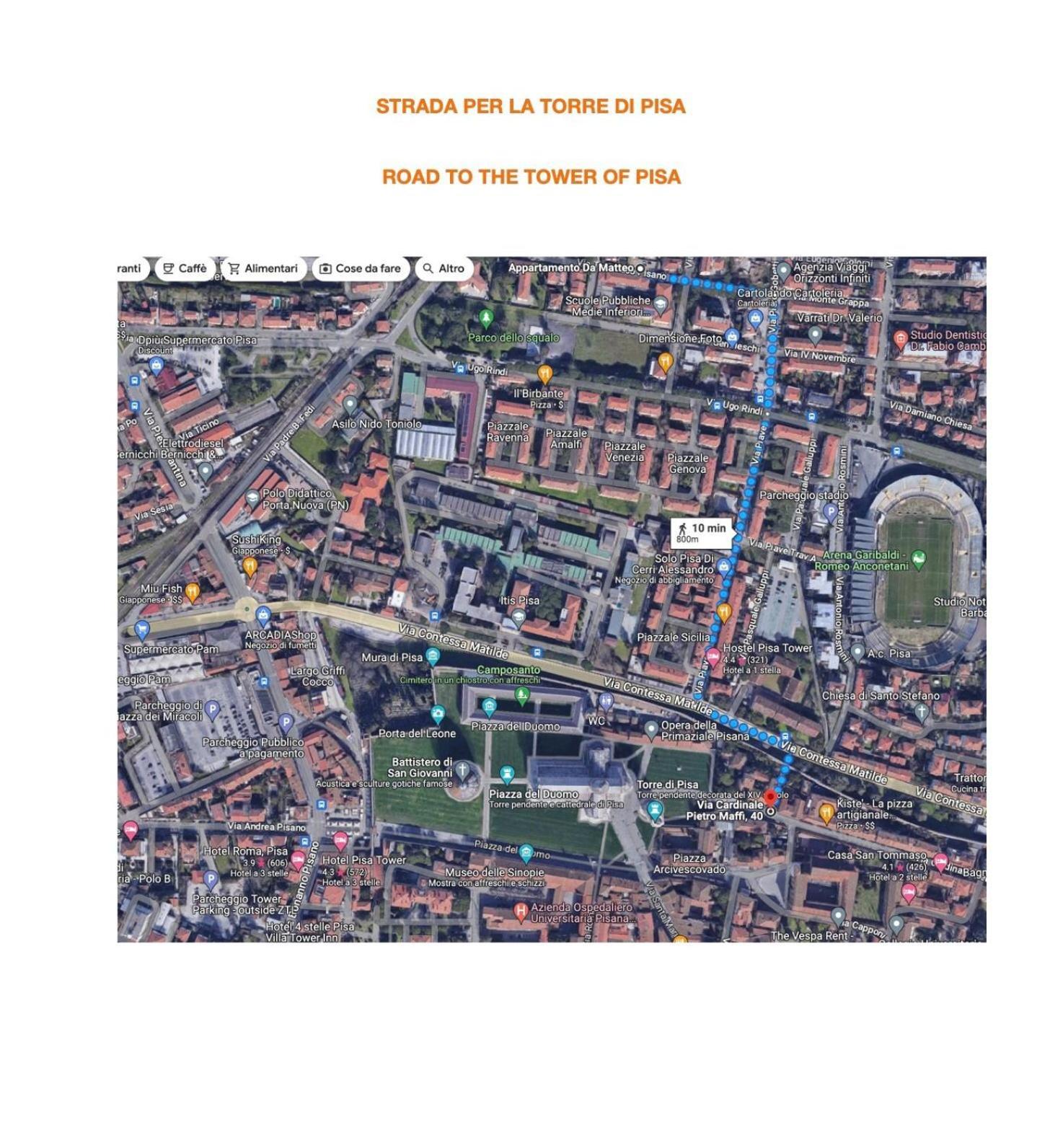 Appartamento Da Matteo Piza Zewnętrze zdjęcie